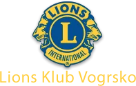 Logotip Lions Klub Vogrsko